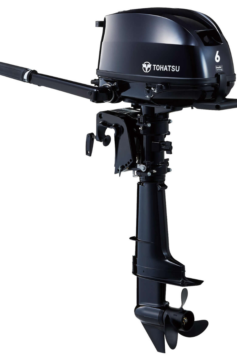 Tohatsu MFS6DDS  6hp Kısa Şaft Manuel Deniz Motoru