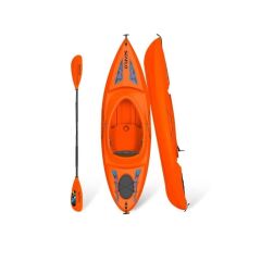 Seaflo Tek Kişilik Kapalı Kano Turuncu