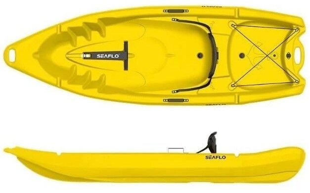Seaflo Tek Kişilik Yetişkin Kano Sarı