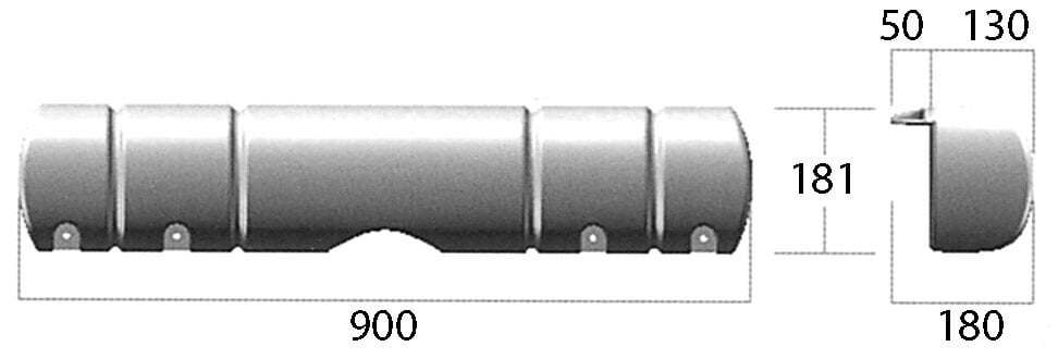 Danfender İskele Usturmaça Büyük 18x90cm