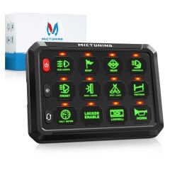 Mictuning 12'li Anahtar Paneli Dokunmatik