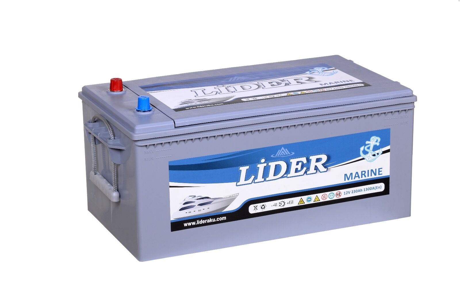 Lider Marin Akü 225 Amper