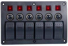Marin 6'lı Switch Panel Otomatik Sigortalı