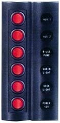 Marin 6'lı Switch Panel 90x185mm
