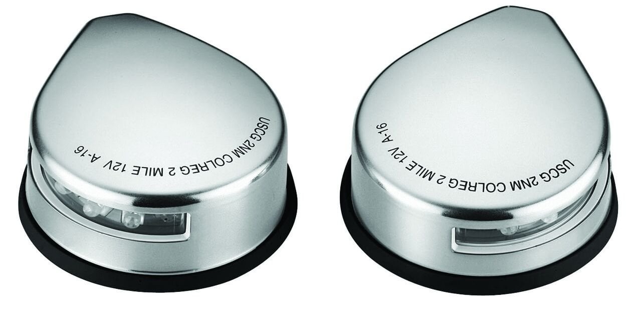 Krom Burun Seyir Feneri 12v İskele Sancak