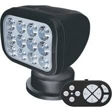 Seaflo Uzaktan Kumandalı Projektör Siyah Led 10-30v