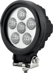 Siyah Güverte Lambası Yuvarlak 12-24v Led