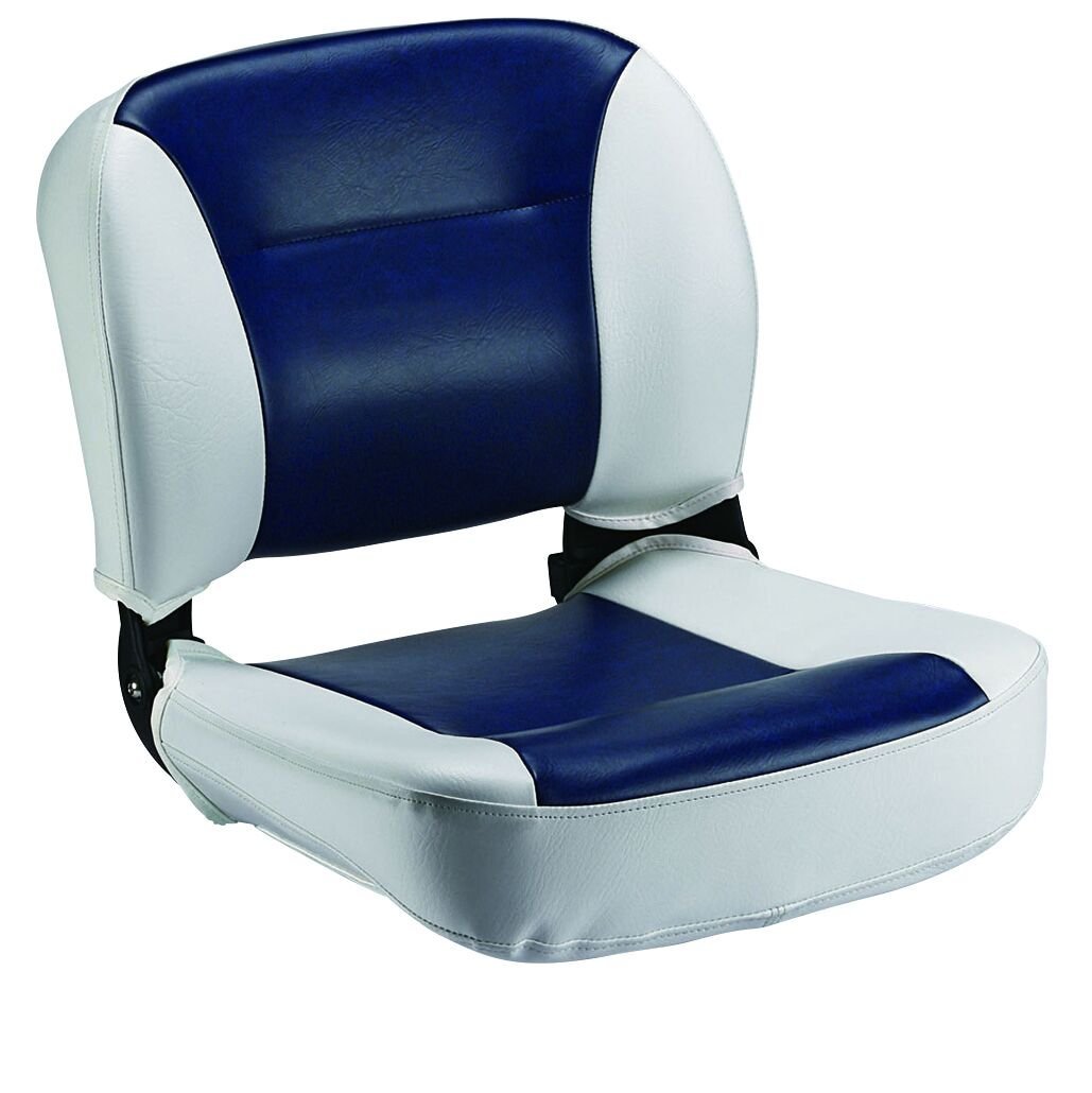Marin Katlanır Kaptan Koltuğu Mavi Beyaz