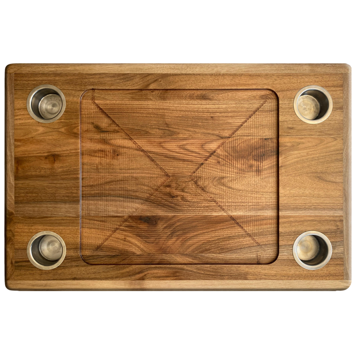 Tekne Dikdörtgen Masif Masa Tablası 80x52cm