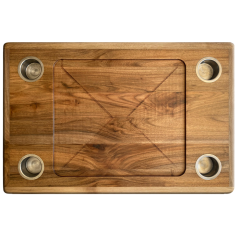 Tekne Dikdörtgen Masif Masa Tablası 80x52cm