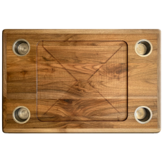 Tekne Dikdörtgen Masif Masa Tablası 80x52cm
