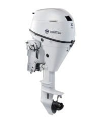Tohatsu Motor Uzun Şaft Marşlı Trimli Beyaz MFS 30 DWETL