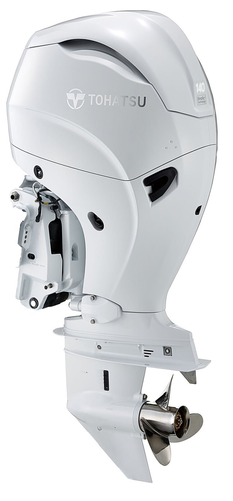 Tohatsu Motor Uzun Şaft Marşlı Trimli Beyaz MFS 140 AWETL