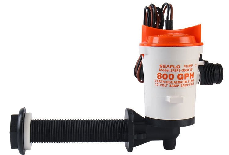 Seaflo Yatay Livar Pompası 12v