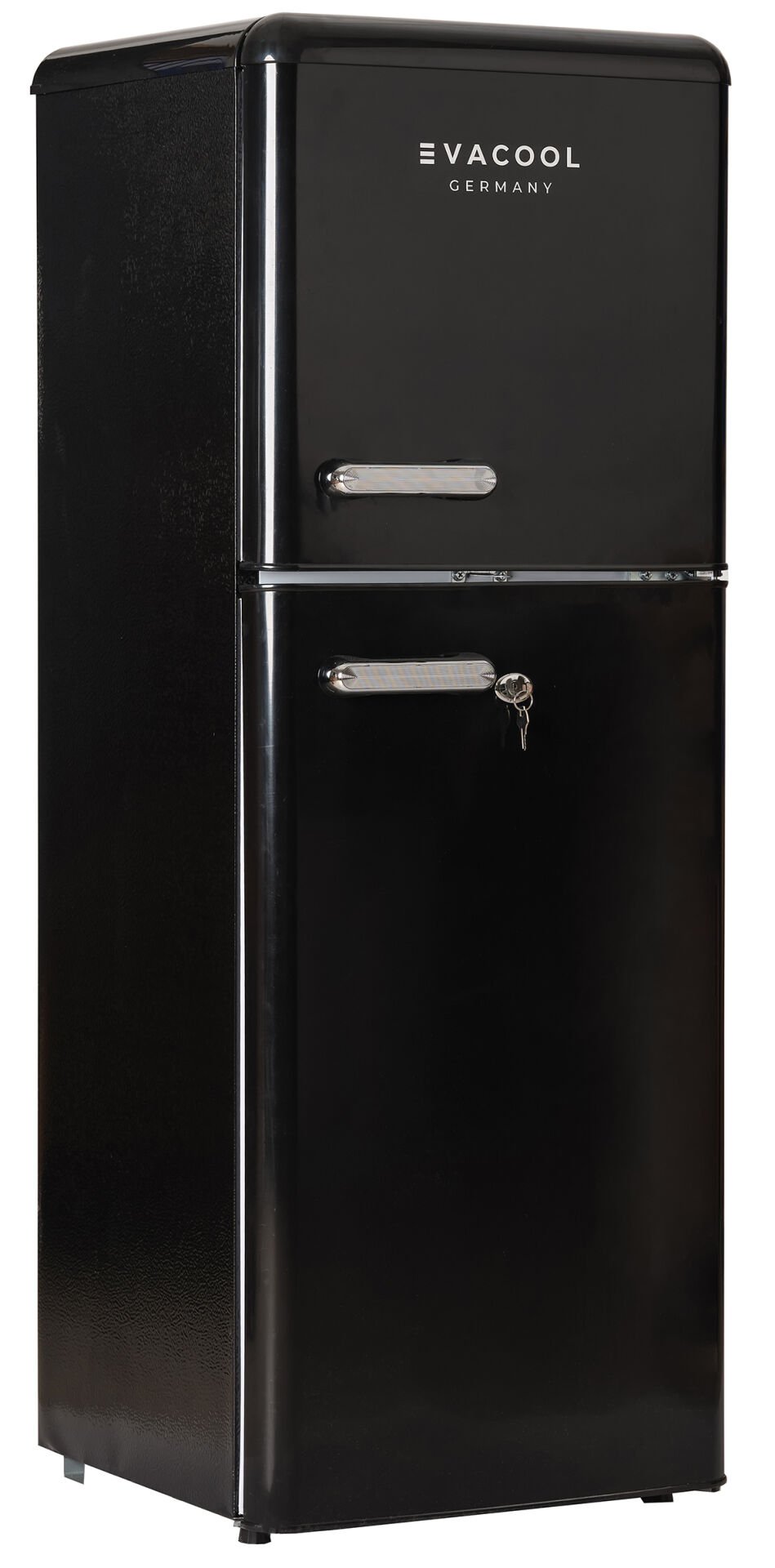 Evacool Retro Marin Buzdolabı Çift Kapılı 138 Lt Siyah