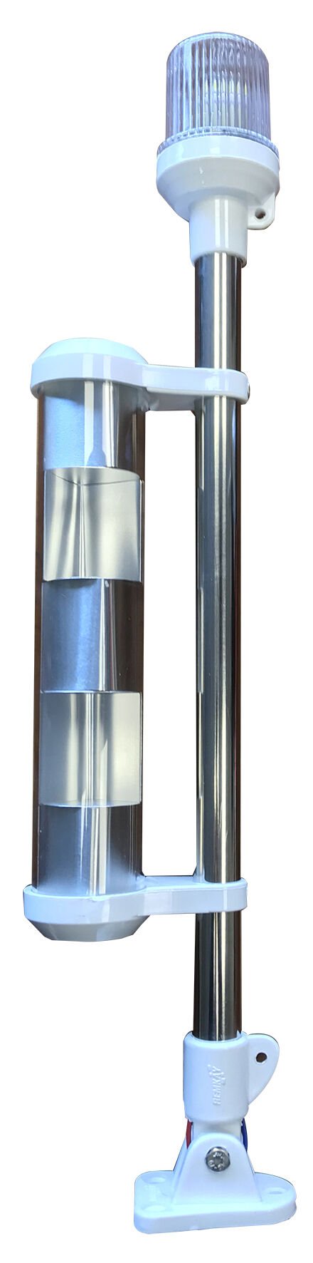 Işıklı Bayrak Direği 50cm Radar Reflektörlü 12v Led