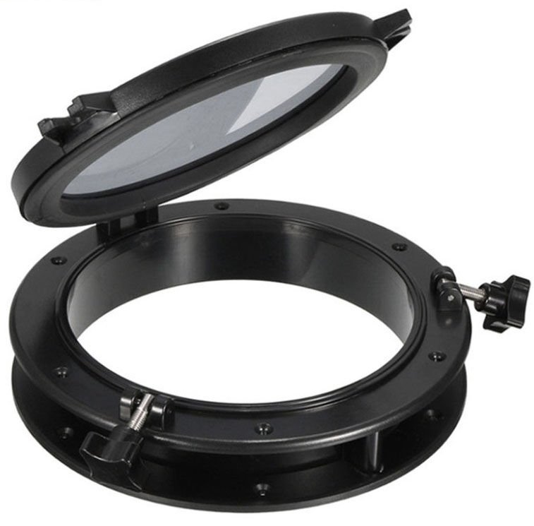 Seaflo Plastik Lumboz Çap: 26 cm Siyah