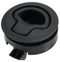 Easterner Gömme Kulp Yaylı Siyah Çap: 60mm