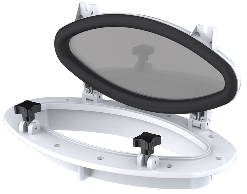 Plastik Lumboz Oval Beyaz 20x40 cm