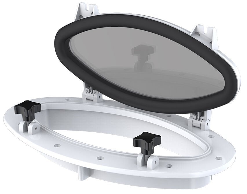 Plastik Lumboz Oval Beyaz 20x40 cm