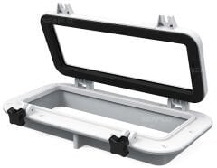 Plastik Lumboz Dikdörtgen Beyaz 20x40 cm