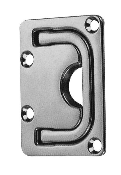 Krom Gömme Kulp 58x76mm