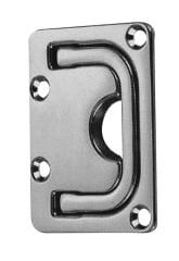 Krom Gömme Kulp 58x76mm