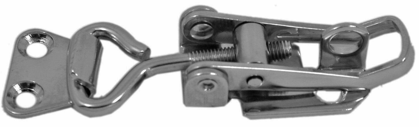 Krom Kapak Kilidi Gergi Ayarlı 28x65mm