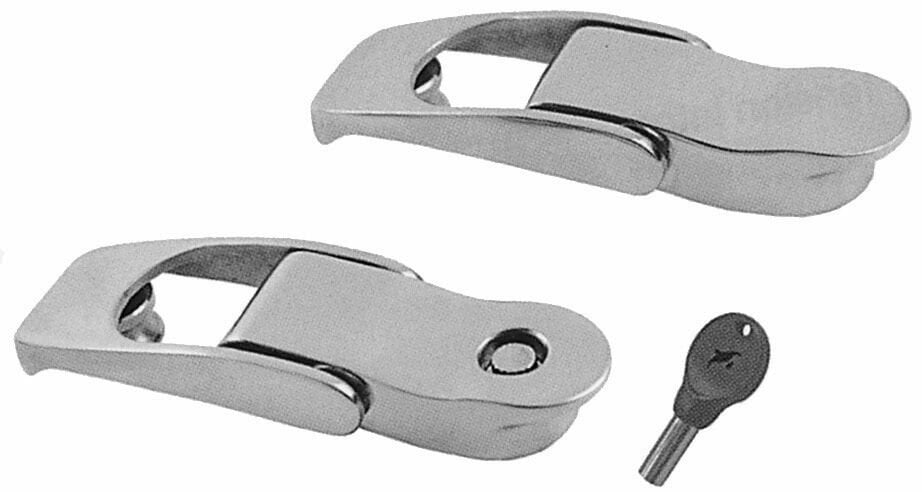 Modern Kapak Kilidi Krom 25x82mm