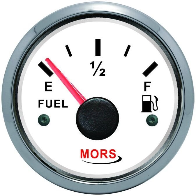Mors Yakıt Göstergesi Beyaz Ø: 55mm