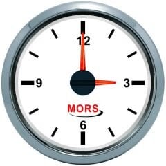 Mors Zaman Saati Göstergesi Beyaz Ø: 55mm