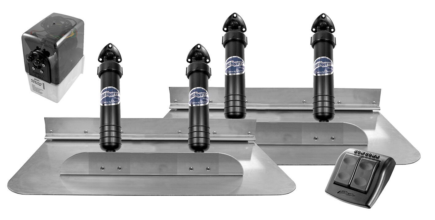 Bennet Çift Pistonlu Komple Hidrolik Flap 31x153 cm 12V