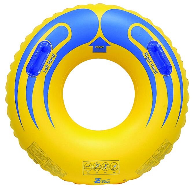 Zebec Tek Kişilik Aqua Park Kaydırak Botu 42inç 107cm Sarı