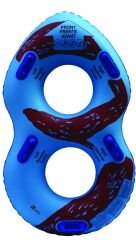 Zebec Çift Kişilik Aqua Park Kaydırak Botu 48inç 122cm Mavi