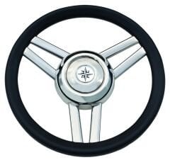 Dümen Simidi Siyah 35 cm Tipo25B