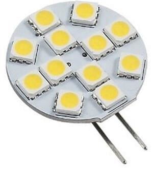 12 Led'li G4 Ampul Yan Gün Işığı 9-30v