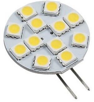 12 Led'li G4 Ampul Yan Gün Işığı 9-30v