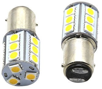18 Led'li Ampul Beyaz Çapraz Tırnak 9-30v