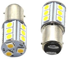 18 Led'li Ampul Beyaz Çapraz Tırnak 9-30v