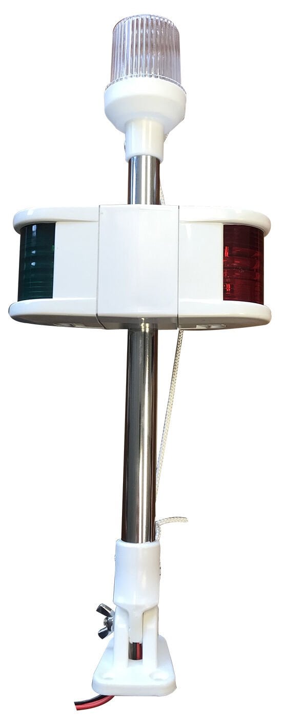 Kombine Bayrak Direği 40cm 12v