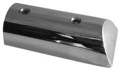 Krom Küpeşte Fitili Sonlandırma Kapağı 40x70mm