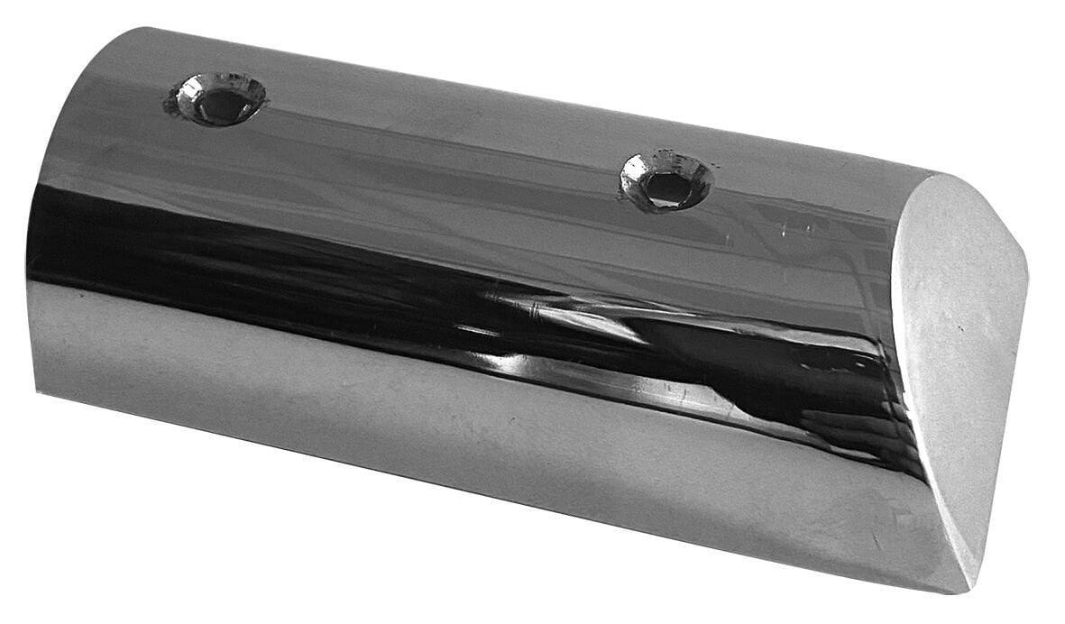 Krom Küpeşte Fitili Sonlandırma Kapağı 50x70mm