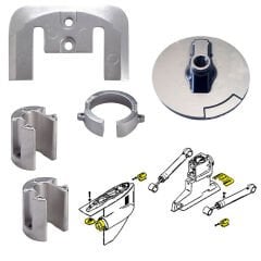 Mercury Tutya Bravo 1 Alüminyum Set 1000 Gr