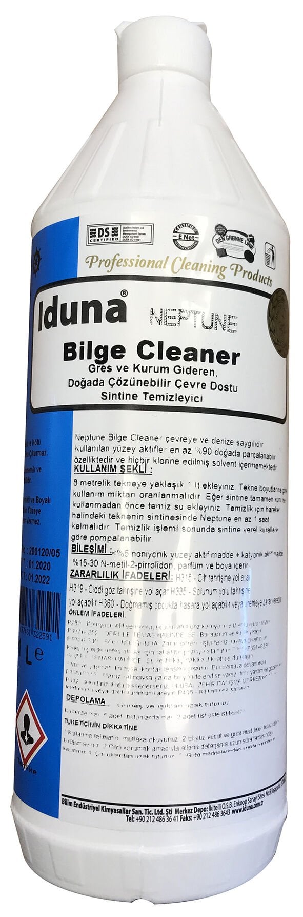 İduna Sintine temizleyici