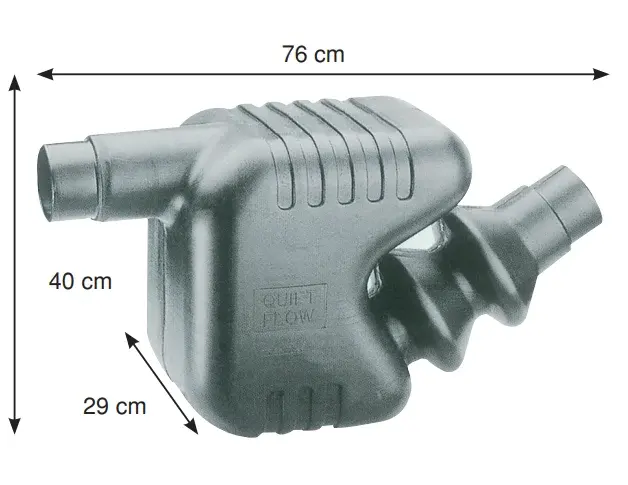 Waterlock Egsoz Sistemi Ø: 75 / 90 mm