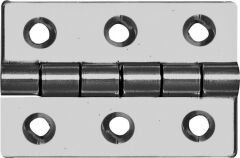 Krom Yaprak Menteşe 3.3x4cm 6.0x8cm