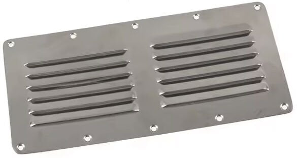 Krom 12'li Çiftli Havalandırma 11x23 cm